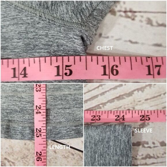 Athleta Pacifica Womens Size Small Heather Gray 1/4 Zip Top Solana Swim Active 4 - Picture 10 of 10